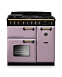 Rangemaster CLDL90DFPHTH/AB1 Classic Deluxe 90 Dual Fuel Range Cooker - Heather - A Rated