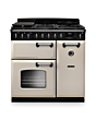 Rangemaster CLDL90DFPPCR/CM1 Classic Deluxe 90 Dual Fuel Range Cooker - Pale Cream - A Rated