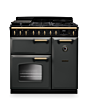Rangemaster CLDL90DFPSLT/AB1 Classic Deluxe 90 Dual Fuel Range Cooker - Slate - A Rated