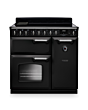 Rangemaster CLDL90EIPGBL/CM1 Classic Deluxe 90 Induction Range Cooker - Gloss Black - A Rated