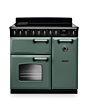 Rangemaster CLDL90EIPMGR/CM1 Classic Deluxe 90 Induction Range Cooker - Mineral Green - A Rated