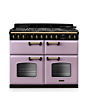 Rangemaster CLDLB110DFPHTH/AB1 Classic Deluxe 110 Dual Fuel Range Cooker - Heather - A Rated