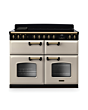 Rangemaster CLDLB110EIPPCR/AB1 Classic Deluxe 110 Induction Range Cooker - Pale Cream - A Rated