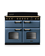 Rangemaster CLDLB110EIPSTB/AB1 Classic Deluxe 110 Induction Range Cooker - Stone Blue - A Rated