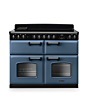 Rangemaster CLDLB110EIPSTB/CM1 Classic Deluxe 110 Induction Range Cooker - Stone Blue - A Rated