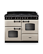 Rangemaster CLDLO110DFPPCR/CM1 Classic Deluxe 110 Dual Fuel Range Cooker - Pale Cream - A Rated