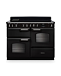 Rangemaster CLDLO110EIPCBL/CM1 Classic Deluxe 110 Induction Range Cooker - Charcoal Black - A Rated
