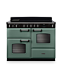 Rangemaster CLDLO110EIPMGR/CM1 Classic Deluxe 110 Induction Range Cooker - Mineral Green - A Rated