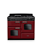 Rangemaster CLO110DFPBOR/CM1 Classic 110 Dual Fuel Range Cooker - Bordeaux - A Rated