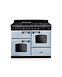Rangemaster CLO110DFPMSB/CM1 Classic 110 Dual Fuel Range Cooker - Misty Blue - A Rated