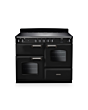 Rangemaster CLO110EIPGBL/CM1 Classic 110 Induction Range Cooker - Gloss Black - A Rated