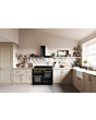 Rangemaster ESDL100DFPGBL/AB1 Estel Deluxe 100 Dual Fuel Range Cooker - Gloss Black - A Rated