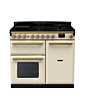 Rangemaster ESDL100DFPPCR/AB1 Estel Deluxe 100 Dual Fuel Range Cooker - Pale Cream - A Rated