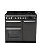 Rangemaster ESDL100DFPSLT/CM1 Estel Deluxe 100 Dual Fuel Range Cooker - Slate - A Rated