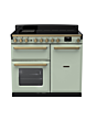 Rangemaster ESDL100EIPMNT/AB1 Estel Deluxe 100 Induction Range Cooker - Mint - A Rated