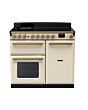 Rangemaster ESDL100EIPPCR/AB1 Estel Deluxe 100 Induction Range Cooker - Pale Cream - A Rated