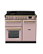 Rangemaster ESDL100EIPPPK/AB1 Estel Deluxe 100 Induction Range Cooker - Pale Pink - A Rated