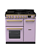 Rangemaster ESDL90DFPHTH/AB1 Estel Deluxe 90 Dual Fuel Range Cooker - Heather - A Rated