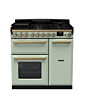 Rangemaster ESDL90DFPMNT/AB1 Estel Deluxe 90 Dual Fuel Range Cooker - Mint - A Rated