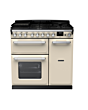 Rangemaster ESDL90DFPPCR/CM1 Estel Deluxe 90 Dual Fuel Range Cooker - Pale Cream - A Rated