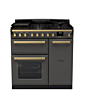 Rangemaster ESDL90DFPSLT/AB1 Estel Deluxe 90 Dual Fuel Range Cooker - Slate - A Rated