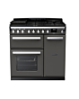 Rangemaster ESDL90DFPSLT/CM1 Estel Deluxe 90 Dual Fuel Range Cooker - Slate - A Rated