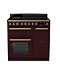 Rangemaster ESDL90EIPBOR/AB1 Estel Deluxe 90 Induction Range Cooker - Bordeaux - A Rated
