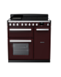 Rangemaster ESDL90EIPBOR/CM1 Estel Deluxe 90 Induction Range Cooker - Bordeaux - A Rated