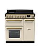 Rangemaster ESDL90EIPPCR/AB1 Estel Deluxe 90 Induction Range Cooker - Pale Cream - A Rated