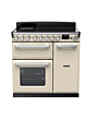 Rangemaster ESDL90EIPPCR/CM1 Estel Deluxe 90 Induction Range Cooker - Pale Cream - A Rated
