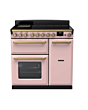 Rangemaster ESDL90EIPPPK/AB1 Estel Deluxe 90 Induction Range Cooker - Pale Pink - A Rated