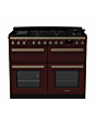 Rangemaster ESDLB110DFPBOR/AB1 Estel Deluxe 110 Dual Fuel Range Cooker - Bordeaux - A Rated