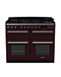 Rangemaster ESDLB110DFPBOR/CM1 Estel Deluxe 110 Dual Fuel Range Cooker - Bordeaux - A Rated