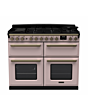 Rangemaster ESDLB110DFPPPK/AB1 Estel Deluxe 110 Dual Fuel Range Cooker - Pale Pink - A Rated