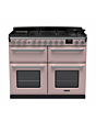Rangemaster ESDLB110DFPPPK/CM1 Estel Deluxe 110 Dual Fuel Range Cooker - Pale Pink - A Rated