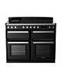 Rangemaster ESDLB110EIPGBL/CM1 Estel Deluxe 110 Induction Range Cooker - Gloss Black - A Rated