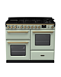 Rangemaster ESDLO110DFPMNT/AB1 Estel Deluxe 110 Dual Fuel Range Cooker - Mint - A Rated