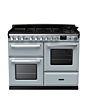 Rangemaster ESDLO110DFPMSB/CM1 Estel Deluxe 110 Dual Fuel Range Cooker - Misty Blue - A Rated