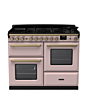 Rangemaster ESDLO110DFPPPK/AB1 Estel Deluxe 110 Dual Fuel Range Cooker - Pale Pink - A Rated