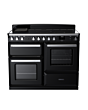 Rangemaster ESDLO110EIPGBL/CM1 Estel Deluxe 110 Induction Range Cooker - Gloss Black - A Rated