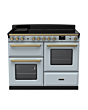 Rangemaster ESDLO110EIPMSB/AB1 Estel Deluxe 110 Induction Range Cooker - Misty Blue - A Rated