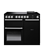 Rangemaster NEX100EIPGBL/CM1 Nexus 100 Induction Range Cooker - Gloss Black - A Rated