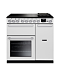 Rangemaster NEX90EIPWHT/CM1 Nexus 90 Induction Range Cooker - White - A Rated