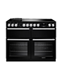 Rangemaster NEXB110EIPGBL/CM1 Nexus 110 Induction Range Cooker - Gloss Black - A Rated