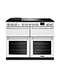 Rangemaster NEXB110EIPWHT/CM1 Nexus 110 Induction Range Cooker - White - A Rated