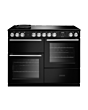 Rangemaster NEXO110EIPCBL/CM1 Nexus 110 Induction Range Cooker - Charcoal Black - A Rated