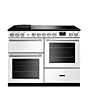 Rangemaster NEXO110EIPWHT/CM1 Nexus 110 Induction Range Cooker - White - A Rated