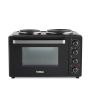 Tower T14044 32 Litre Mini Oven with Hot Plates - Black