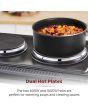 Tower T14044 32 Litre Mini Oven with Hot Plates - Black