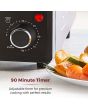 Tower T14045 42 Litre Mini Oven with Hot Plates - Black